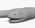 산호뱀 3D 모델 