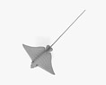 Spotted Eagle Ray 3Dモデル