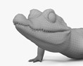 小鳄鱼 3D模型