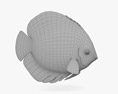 圆盘鱼 3D模型
