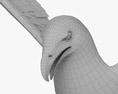 Bald Eagle Attacking 3D модель