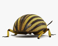Колорадский жук 3D модель