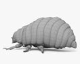 Личинка колорадського жука 3D модель