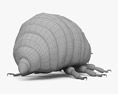 コロラドハムシの幼虫 3Dモデル