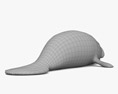 West Indian Manatee 3d model