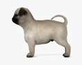 帕格小狗 3D模型