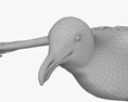 Common Gull Flying 3Dモデル