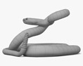 Serpiente de cascabel Modelo 3D