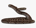 ガラガラヘビ 3Dモデル