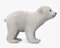 Cucciolo di orso polare Modello 3D