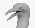 塘鹅 3D模型
