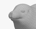 Seehund 3D-Modell