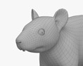 黑鼠 3D模型