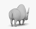 Siberian Unicorn Modello 3D