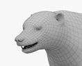 貂熊 3D模型
