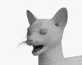 Gato abisinio Modelo 3D