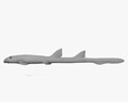 Глазчатая кошачья акула 3D модель