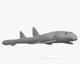 Еполетова акула оката 3D модель