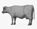 Brown Cow 3Dモデル