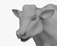 Brown Cow 3D-Modell