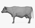 Brown Cow Modèle 3d