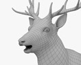 Благородный олень 3D модель