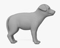 German Shepherd Puppy 3D модель