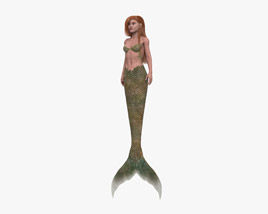 Mermaid 3D model