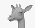 Дитинча жирафа 3D модель