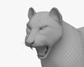 Tiger Roaring 3Dモデル