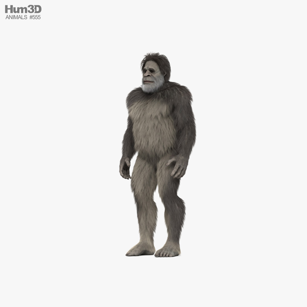 Bigfoot 3D model