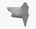 鲨鱼头 3D模型