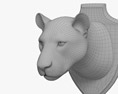Львиная голова 3D модель