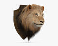 Lion Head 3d model