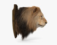 Львиная голова 3D модель