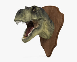 Голова Тиранозавра 3D модель