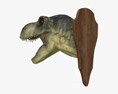 Голова Тираннозавра 3D модель