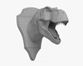 ティラノサウルスの頭 3Dモデル