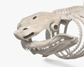 Скелет акулы 3D модель