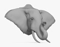 Cabeza de elefante Modelo 3D