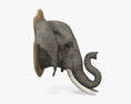 Голова слона 3D модель