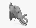 Testa di elefante Modello 3D