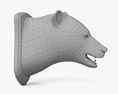 Голова ведмедя 3D модель