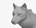 Cabeza de lobo Modelo 3D