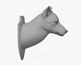 Testa di lupo Modello 3D