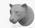 Panther Head 3d model