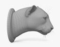 Голова пантери 3D модель