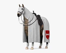 Crusader Horse Armor 3D模型