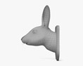 Голова зайця 3D модель