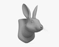 Cabeça de coelho Modelo 3d